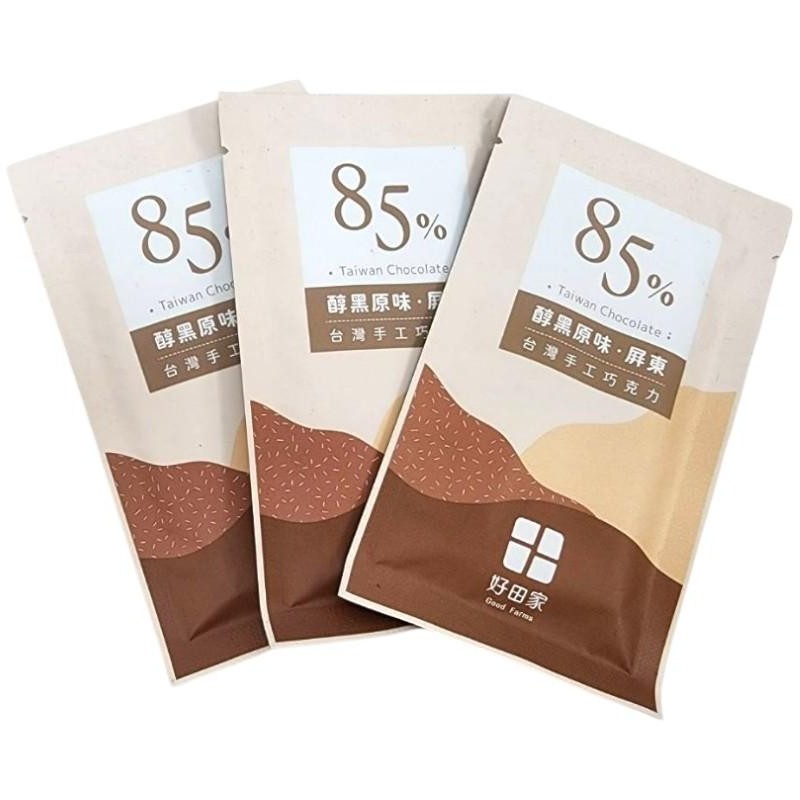 85%國產屏東黑巧克力（單片裝）